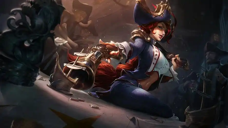 lol英雄联盟赏金猎人厄运小姐桌面壁纸