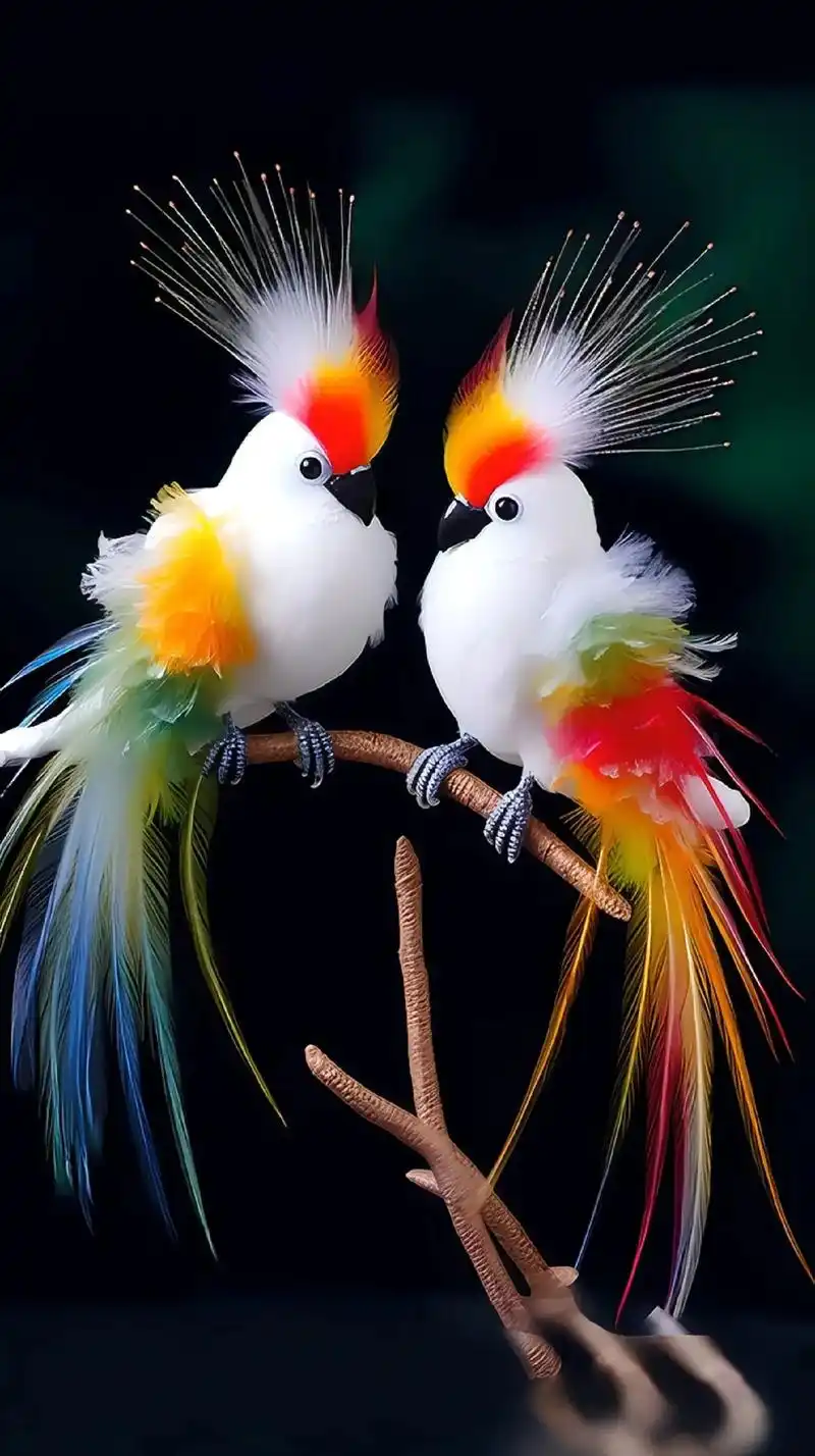 天堂鸟,这个名字仿佛承载着无尽的诗意与浪漫,宛如一幅绚丽多彩的画卷