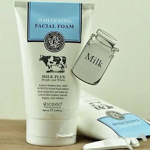 beauty buffet scentio泰国牛奶洗面奶 奶香味 q10牛奶美白洁面乳