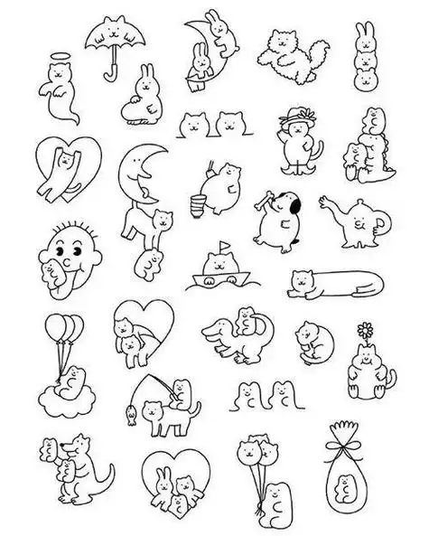 小萌图简笔画下载