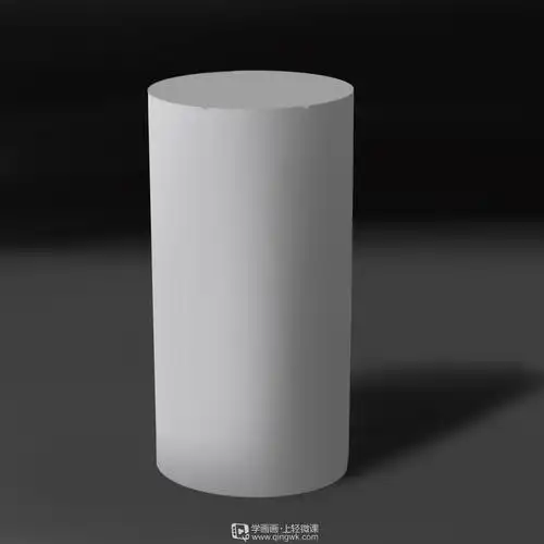 光影素描之圆柱体练习
