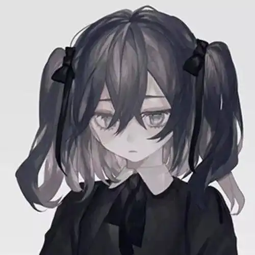 漫画版女生头像,艺术又高冷!我猜你们一定会喜欢