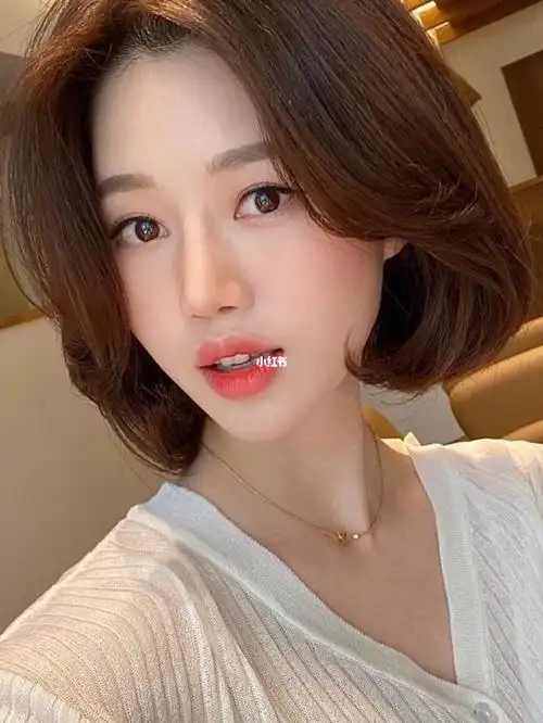 韩国短发烫发|发根蓬松烫发尾气垫烫