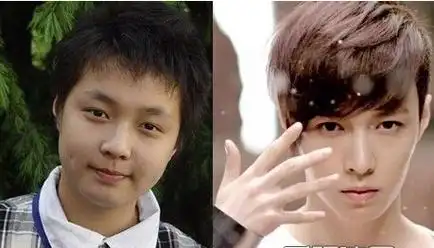 张艺兴为母校捐款整容前惊人对比照曝光