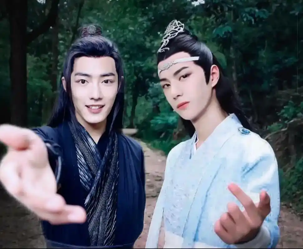 陈情令三周年 #王一博 #肖战 青山不改,绿水长流 - 抖音