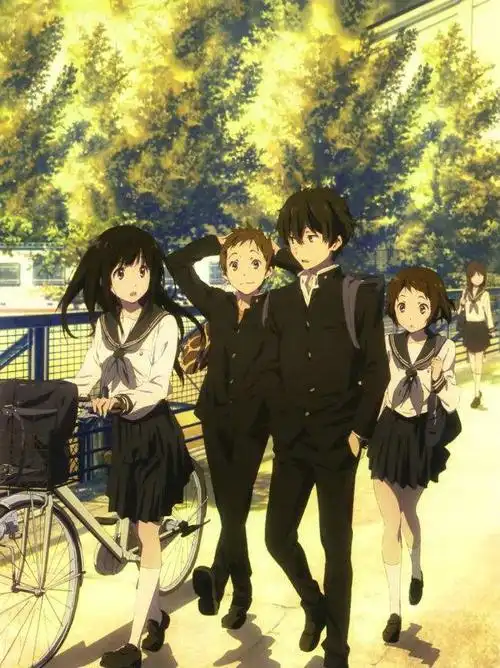 适合的青春校园的动漫照片