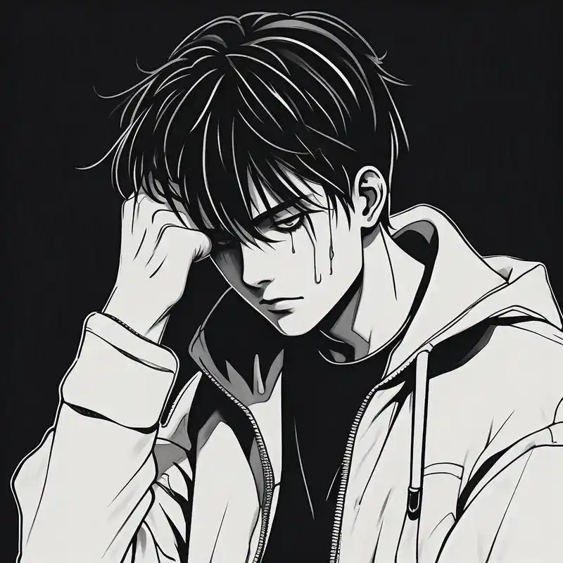 96抑郁男生的沉默世界95 这些头像捕捉了抑郁男生内心的深沉与