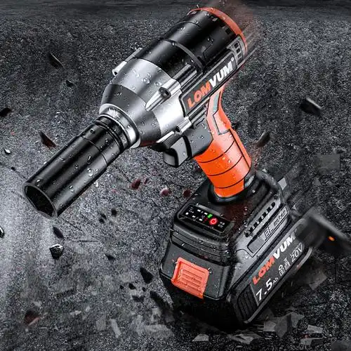 龙韵longyun无刷电动扳手大扭力架子工冲击板手轮胎汽修工具锂电充电