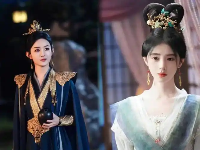 赵丽颖降维打击鞠婧祎了吗