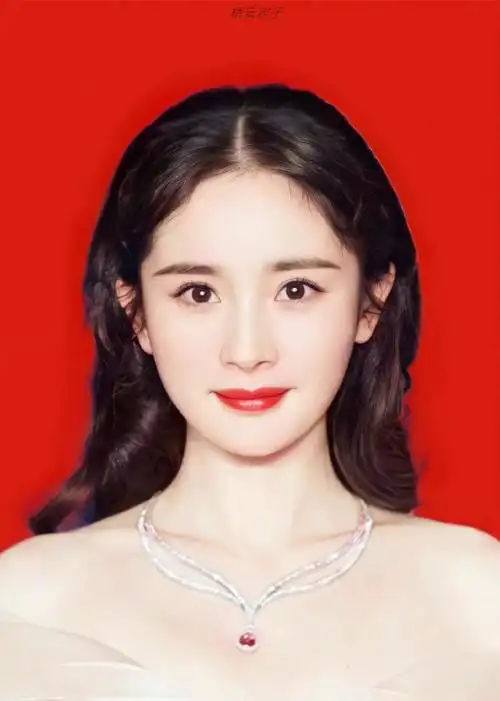 杨小怂的日常#一些杨幂证件照  好正