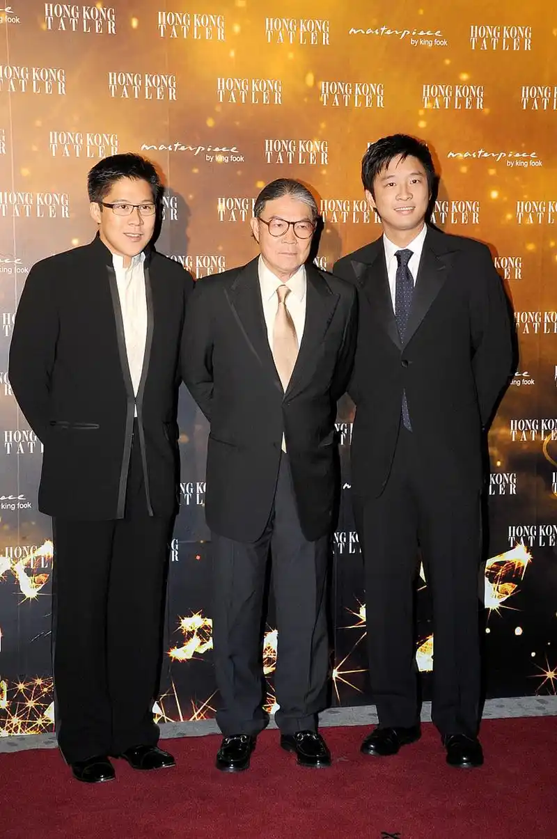 大事来临  霍启仁霍启山现身中国网球香港赛发布会,支持大哥霍启刚的