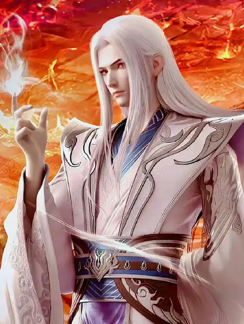 国漫点评团##二次元新鲜事#国漫崛起6015  白发少年郎78霸气