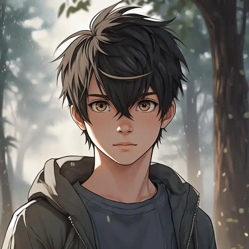 90二次元冷酷男生头像98