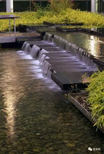 精雕细琢惊叹的创意水景细部