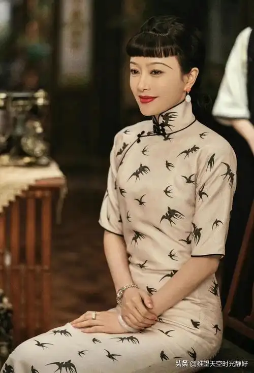 民国旗袍女星剧照(国内女明星民国风旗袍大赏)(3)