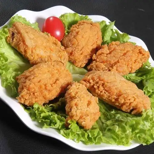 孚德裹粉香辣炸鸡翅中油炸麦辣鸡翅中1kg油炸小吃冷冻半成品商用-mc母