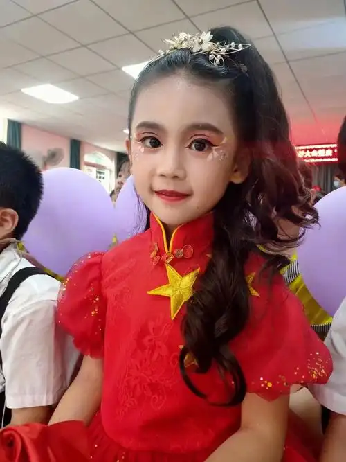 儿童主持/演出妆容需要联系[红色心形r][红色心形r]儿童舞台妆/彩绘