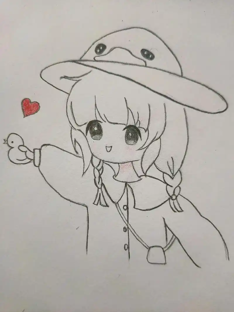 成年人,也是过了期的小朋友#简笔画 #可爱系列 #一起学画画 - 抖音