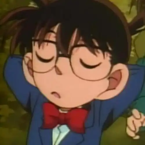 自截:江户川柯南表情包