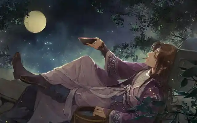 略带伤感古风动漫图片