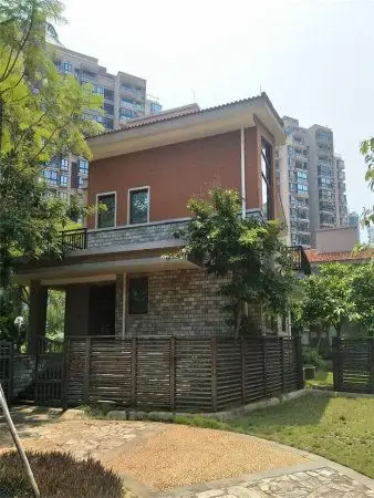 海口西海岸cbd西海瑞园独栋别墅 占地600平米环绕花园