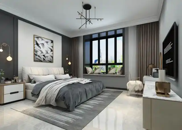 邻居花15万装修的140平米现代风格,比我家10万的都好!