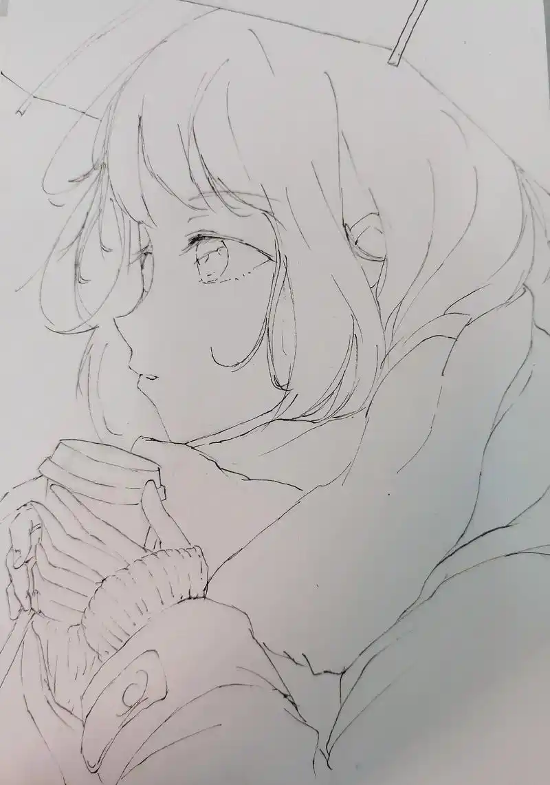 绘画#手绘#水彩 #板绘 打算挑战每周画一个抖音网红cos - 抖音