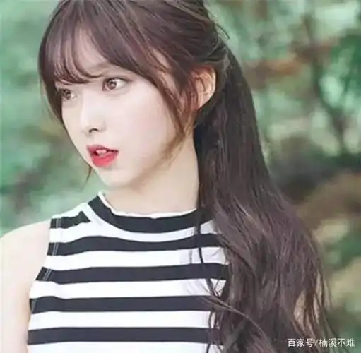 经常扎马尾留什么刘海