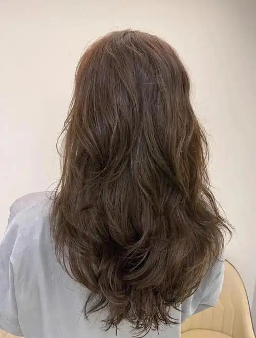 18至45岁的女性#自然纹理烫 #造型烫 #中长发烫发 #中长发发型设计