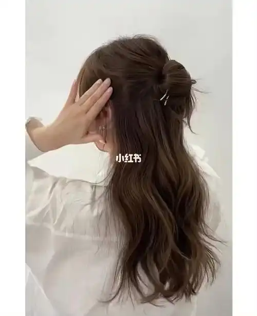 零技巧|懒人小发型💁🏻半扎丸子头