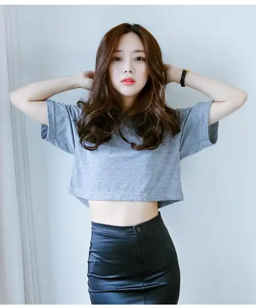 aidahngj 韩版假发女中分刘海中长发长卷发性感时尚大波浪蓬松逼真