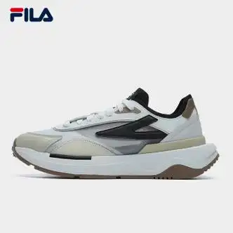 斐乐(fila)男鞋开拓者老爹鞋运动鞋2024夏新款厚底休闲鞋 雨雾灰/开心