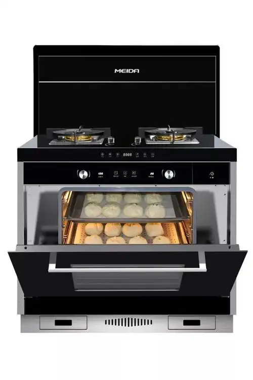 美大集成灶简约风格两款集成灶效果图