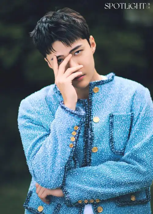 吴世勋聚光杂志金九封面##sehun