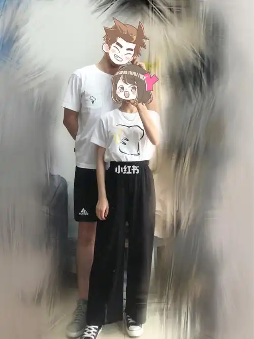 145175身高差情侣日常穿搭优衣库宝可梦