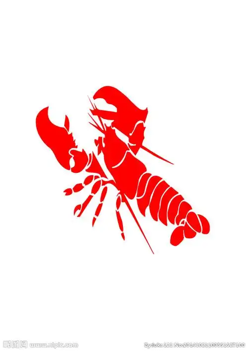 龙虾矢量图设计图__其他_广告设计_设计图库_昵图网nipic.com