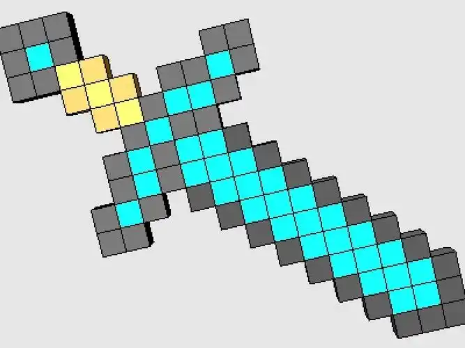 我的世界钻石剑