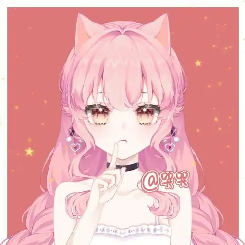 粉蓝紫闺蜜三人头像