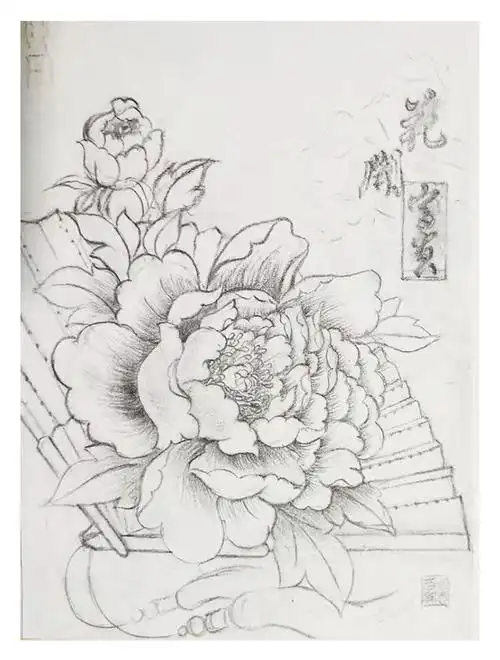 花开富贵春联设计