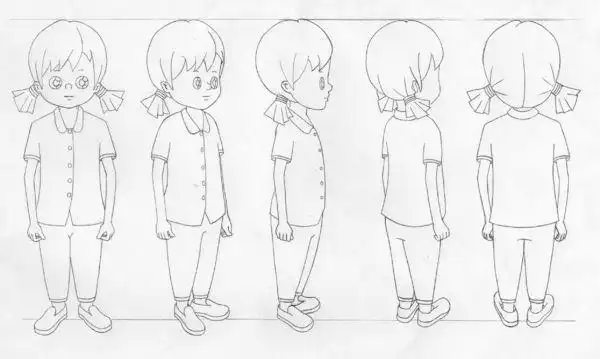 人物侧面身体简笔画 第5页动漫人物简笔画正面侧面背面简笔画侧面站立