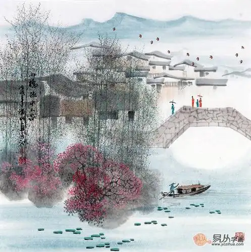 一句爱杀江南道尽了诗人对江南水乡