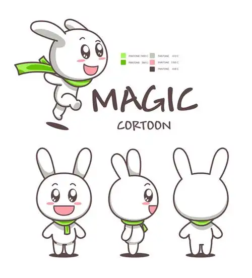 【动漫动画】q版写实企业/吉祥物设计/卡通形象设计/表情包-【米吉卡