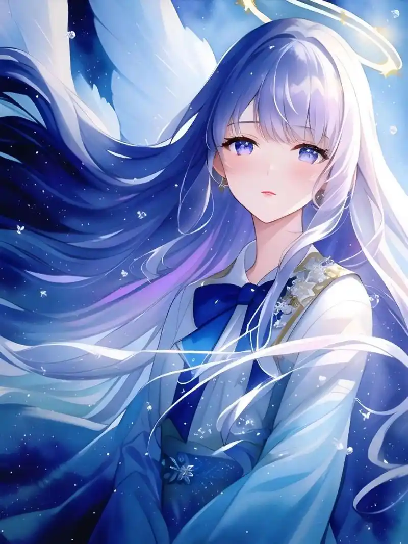 仙气紫水晶|神秘梦幻紫|二次元头像壁纸