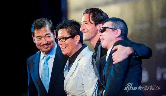 张国立,王中军 冯小刚和阿德里安-布劳迪