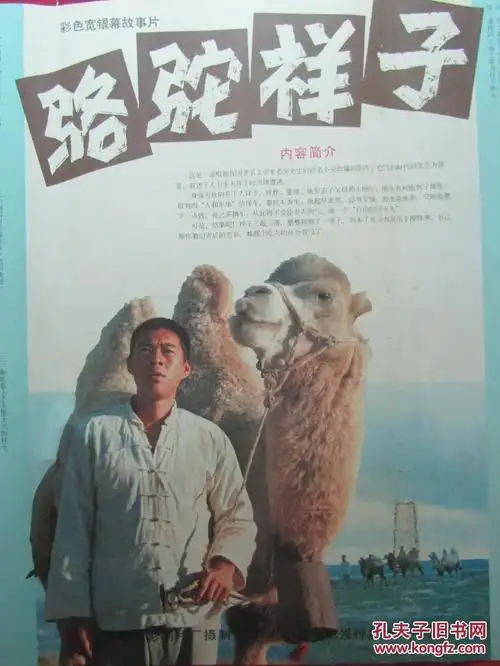 二开电影海报骆驼祥子