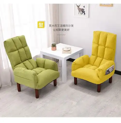 寻木匠老人沙发单人舒适坐椅子靠背椅软家用客厅休闲懒人午休沙发躺椅