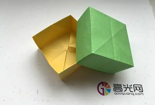 最简单盒子折法带盖子