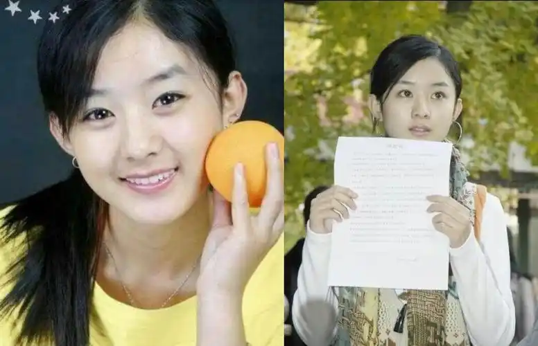 疑赵丽颖成名前参加选秀照曝光 11年前居然也这样清纯青涩!