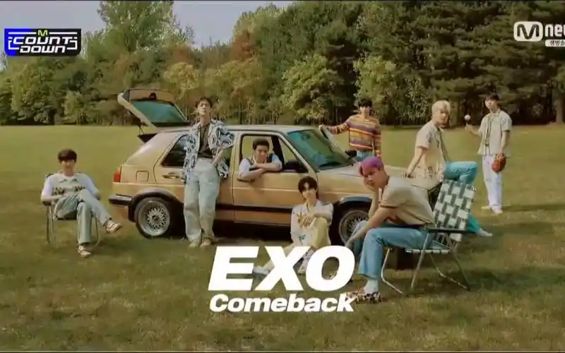 【exo】cream soda 最新打歌舞台,属于我的夏天又回来了