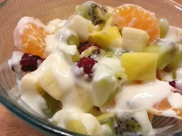 每天都在想念做的酸奶水果沙拉